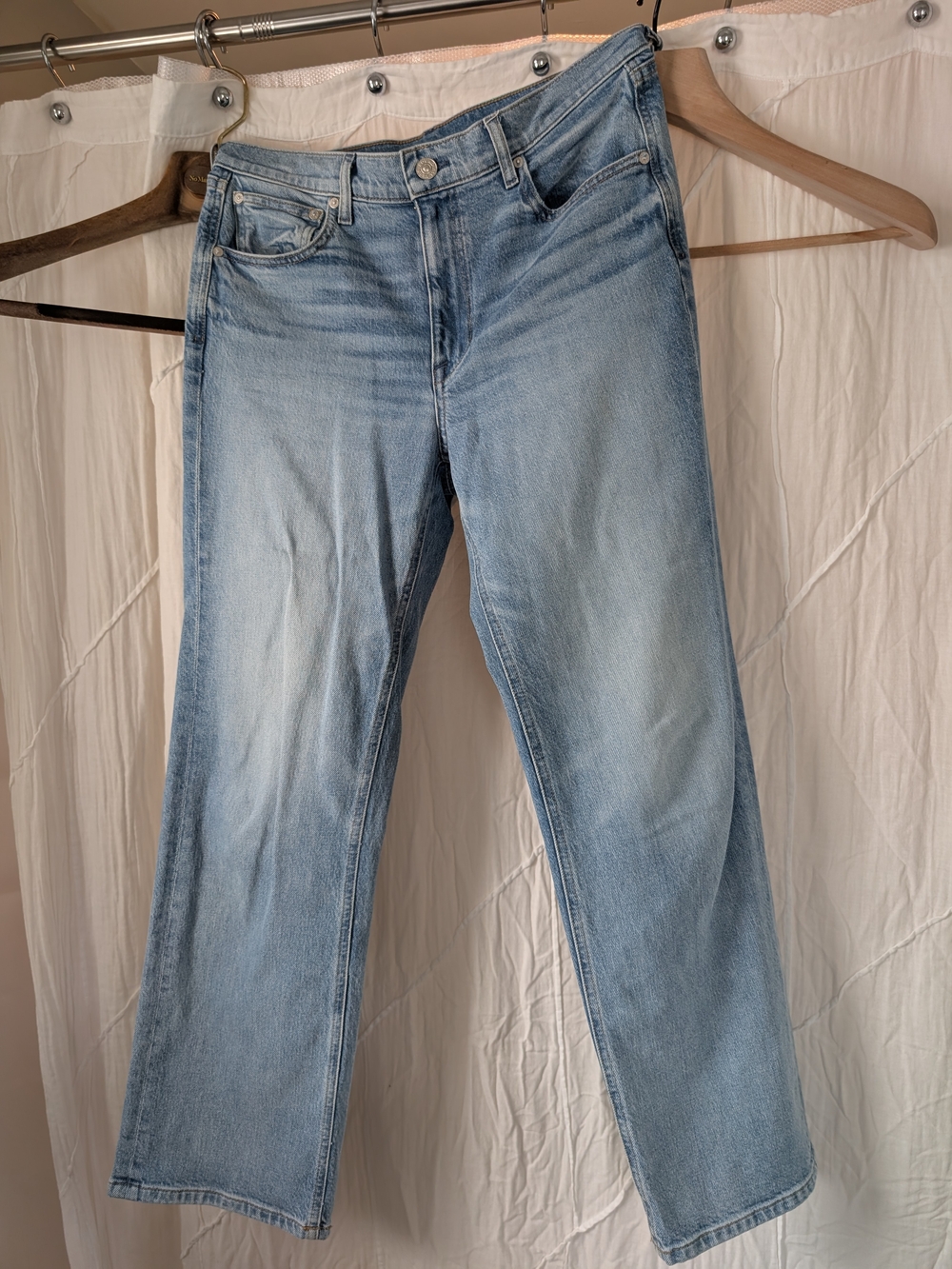 AYR Roadie - Women's Light Wash Relaxed Straight Jeans